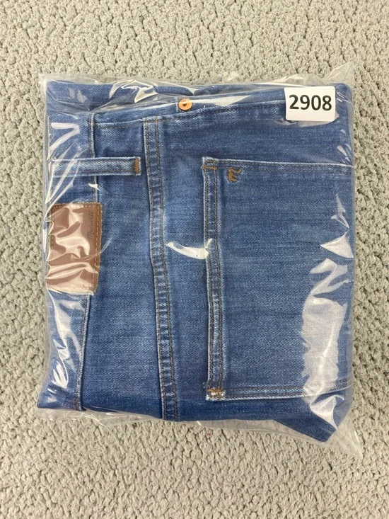 Madewell Wide-Leg Crop High Rise Comfort Stretch Jeans Denim | Size: 31 - Picture 16 of 16